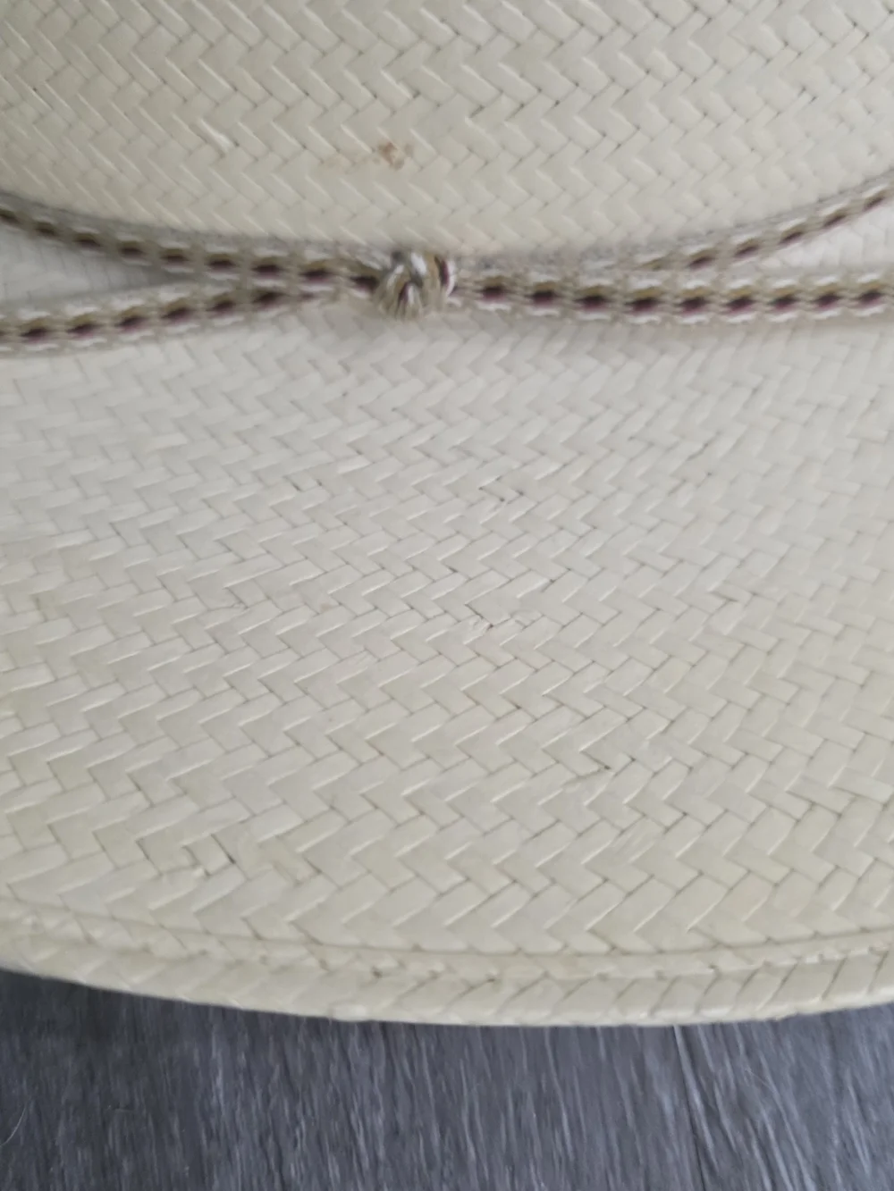 Stetson Natural Straw Western Hat with Braided Hatband